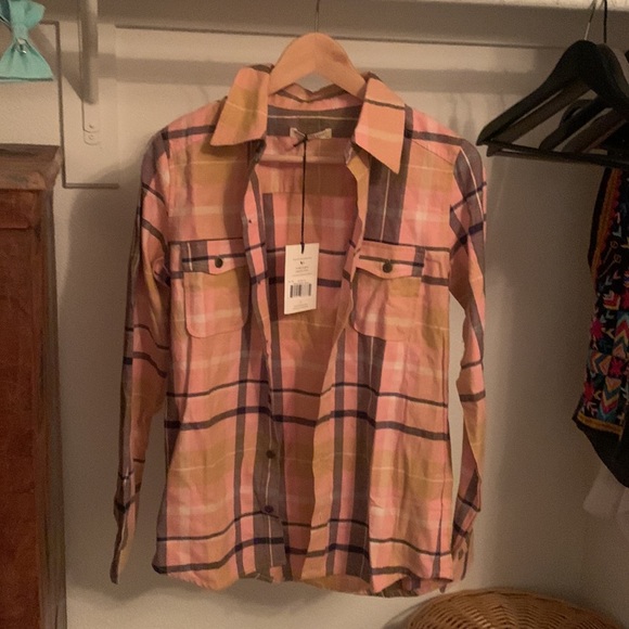 Spell Maverick flannel Apricot NWT XXS - Picture 3 of 8